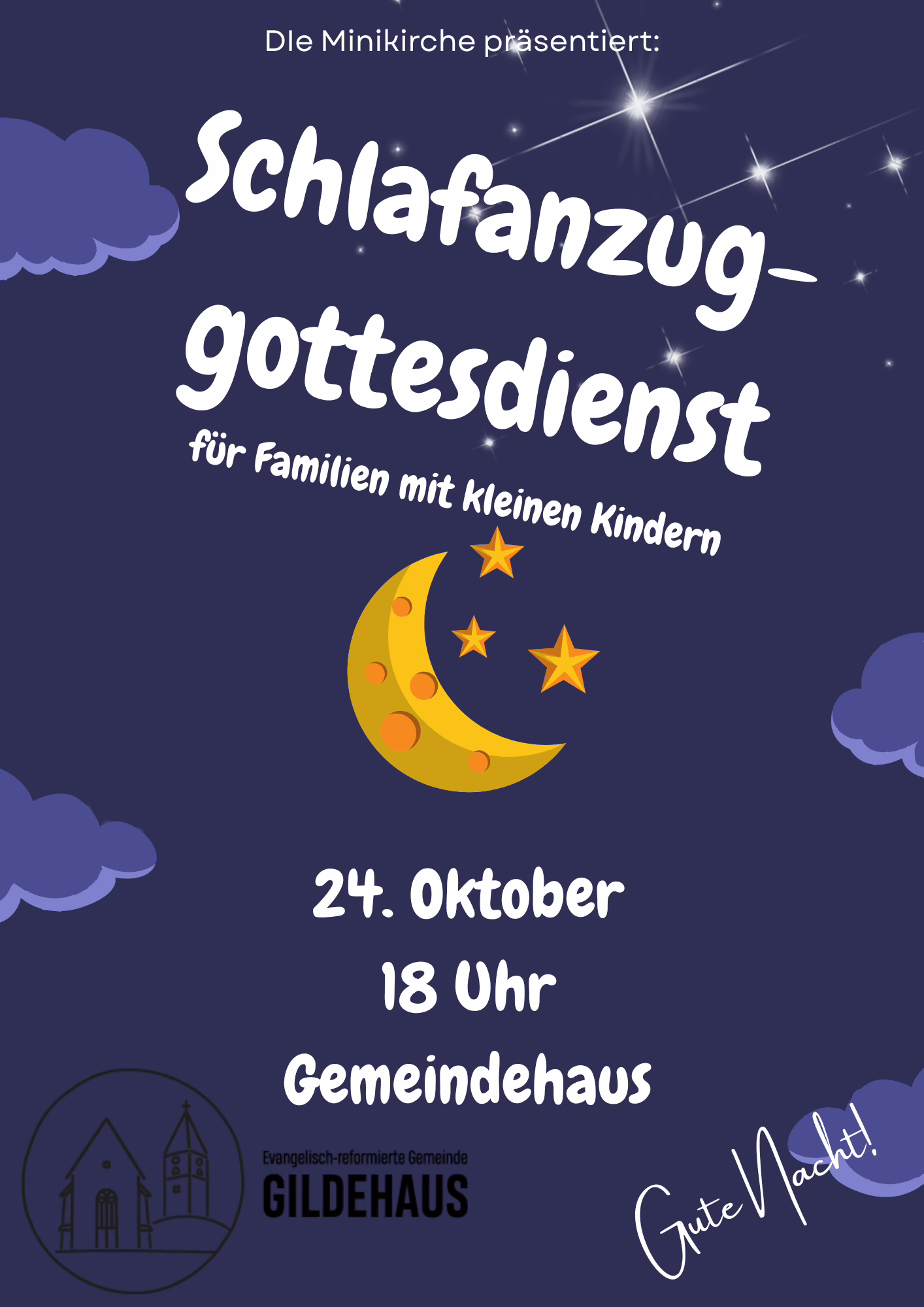 Schlafanzuggottesdienst (24.10.)