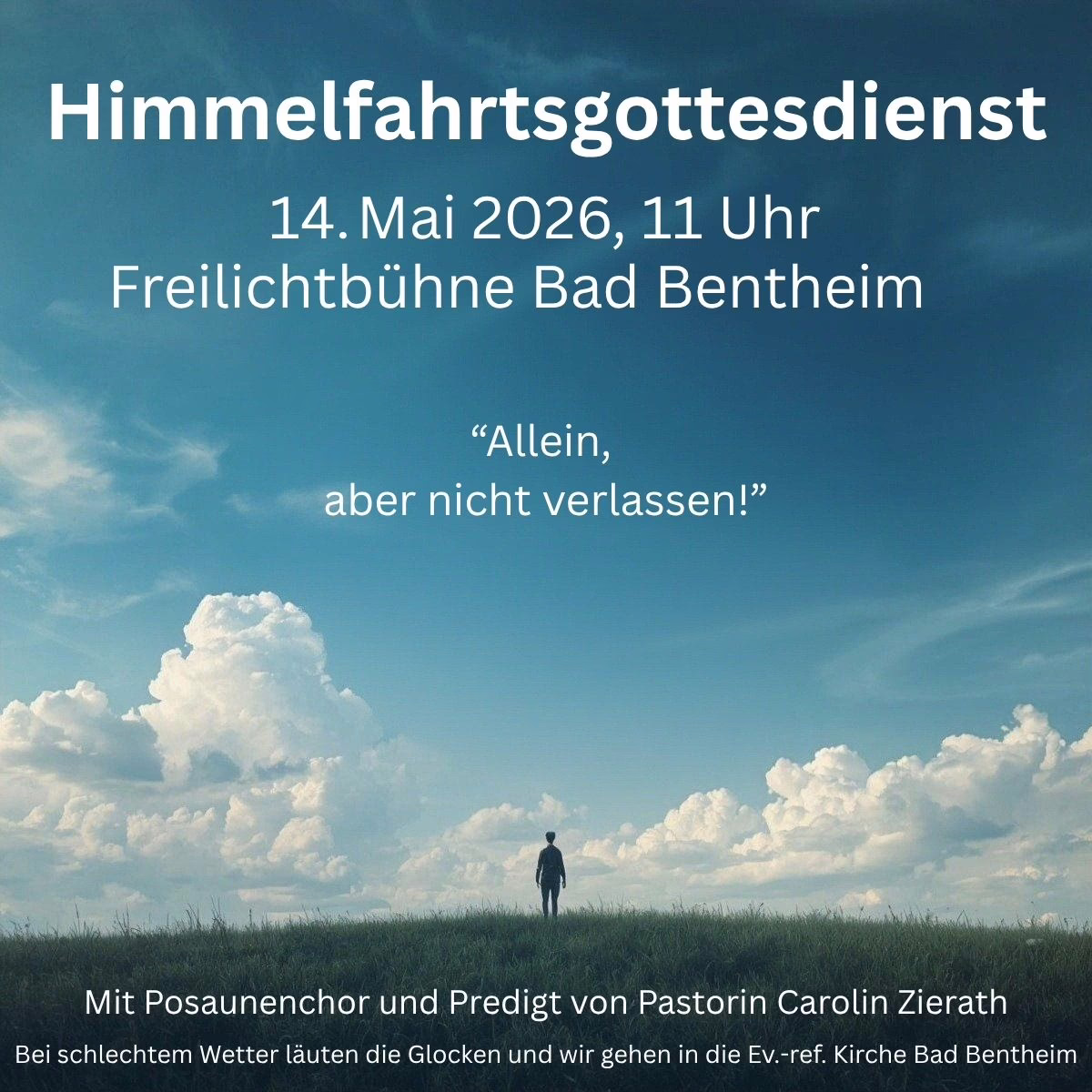 Himmelfahrtsgottesdienst (14.05.)